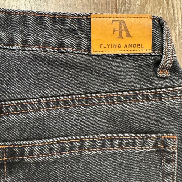 Black Flying Angel Jeans - Picture 5 of 9